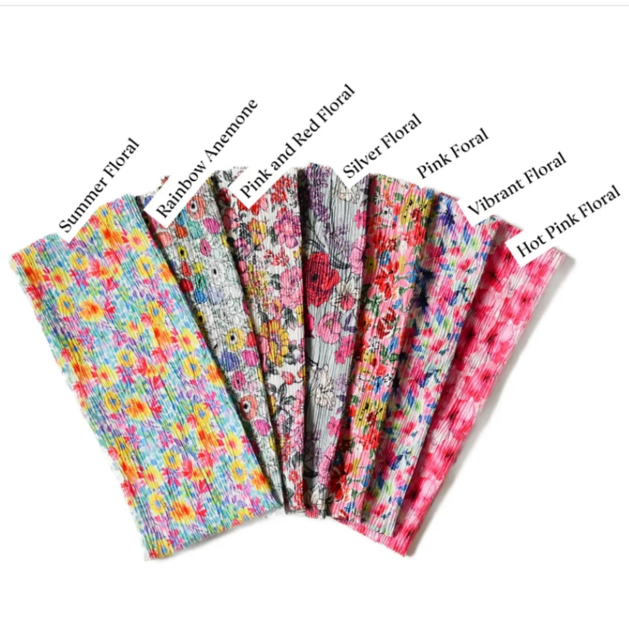 Assorted Floral Silky Pleated Headband by Nicsessories