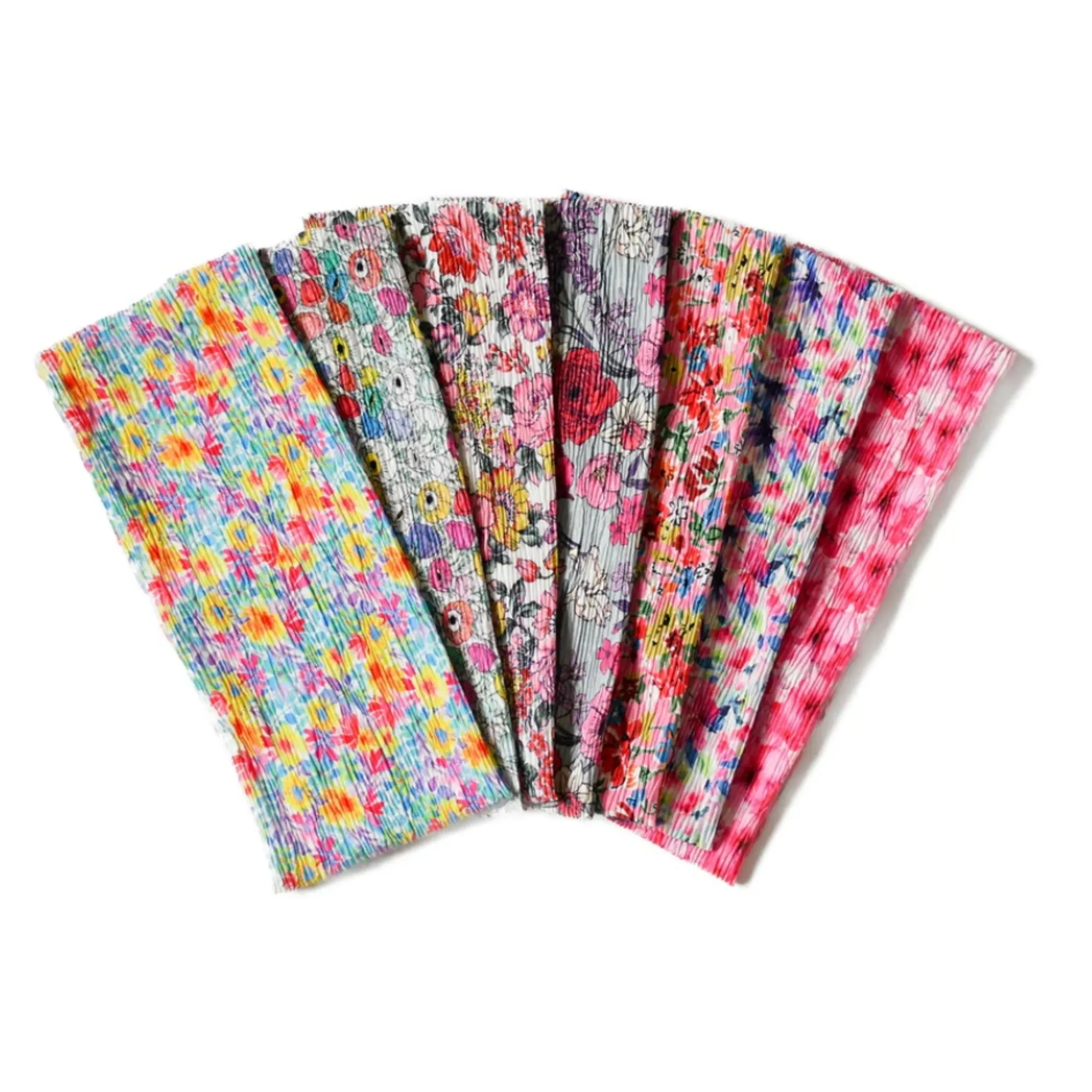 Assorted Floral Silky Pleated Headband by Nicsessories