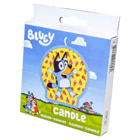 Bluey Single Birthday Candle