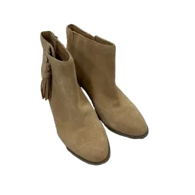 Boots Ankle Heels By Vionic In Cream, Size: 8