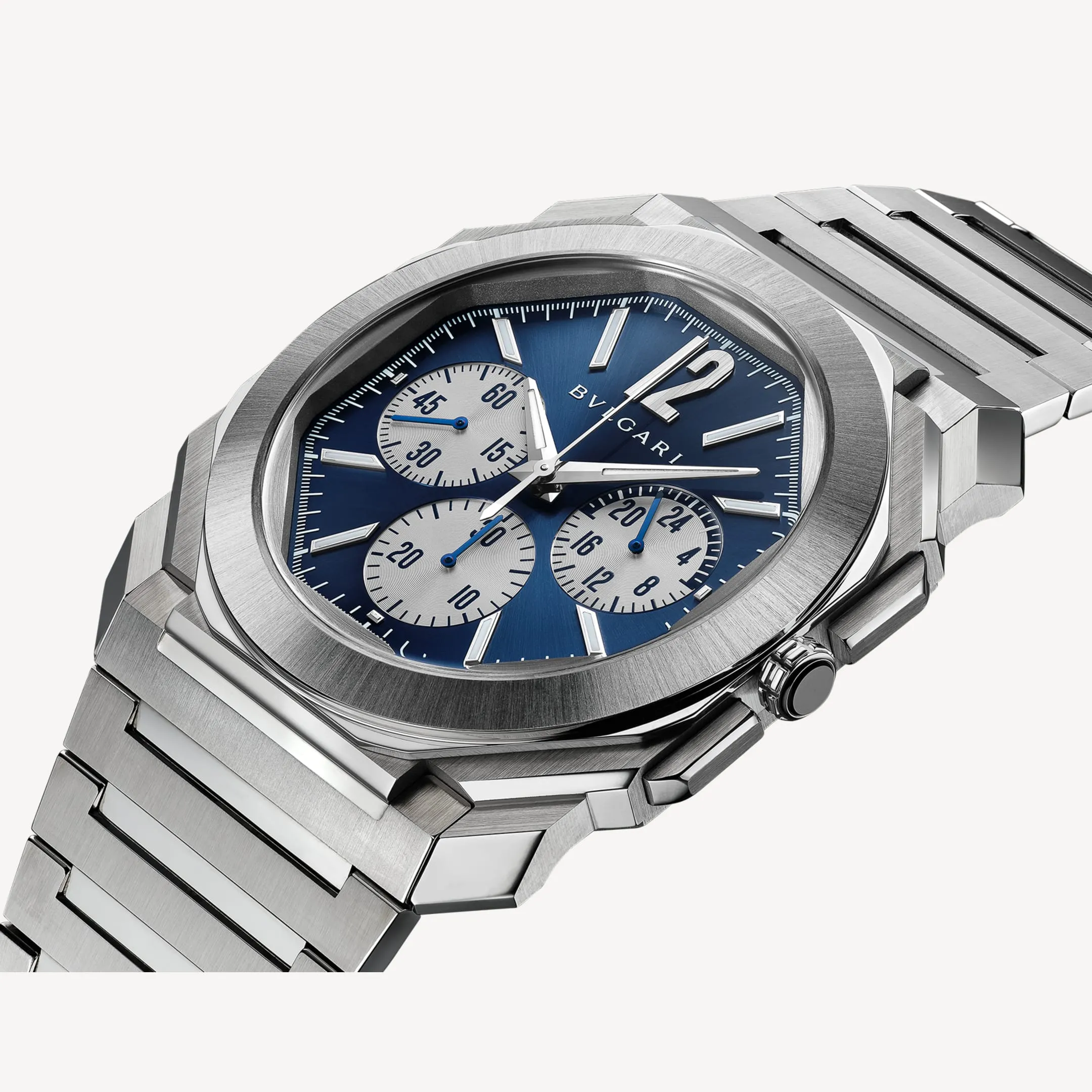 Bvlgari Octo Finissimo Watch Chrono GMT 43mm