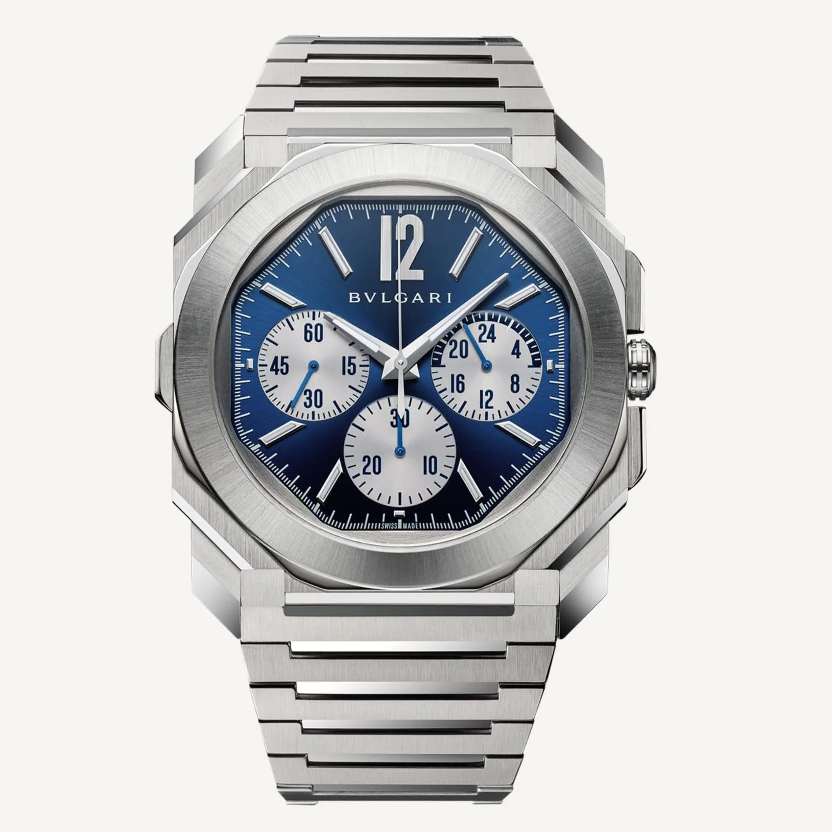 Bvlgari Octo Finissimo Watch Chrono GMT 43mm