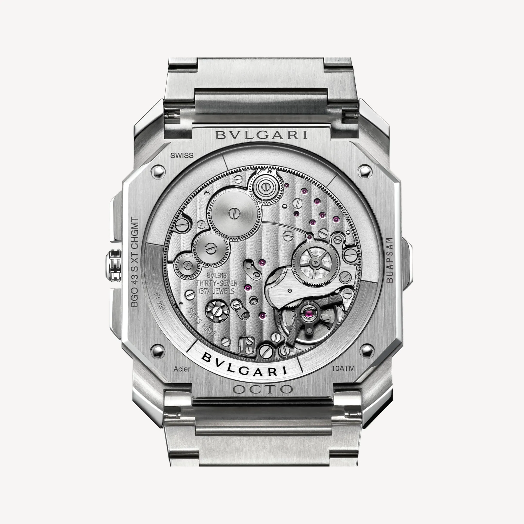 Bvlgari Octo Finissimo Watch Chrono GMT 43mm