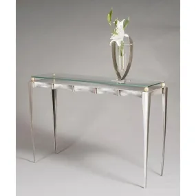 Classic Metal Console Table by Girardini Design