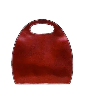 Floto Leather Pietrini Satchel Bag