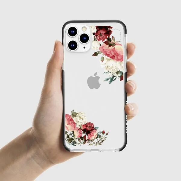 iPhone Case - Boho Burgundy Flower