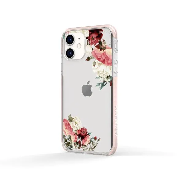 iPhone Case - Boho Burgundy Flower