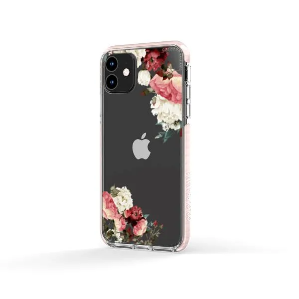 iPhone Case - Boho Burgundy Flower