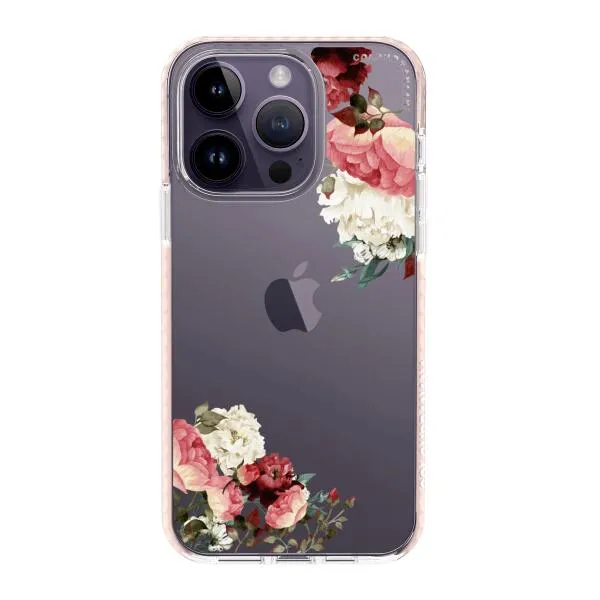 iPhone Case - Boho Burgundy Flower