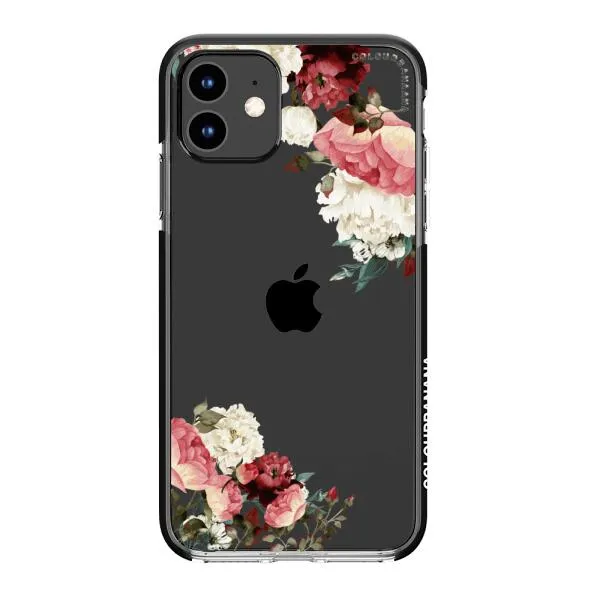 iPhone Case - Boho Burgundy Flower