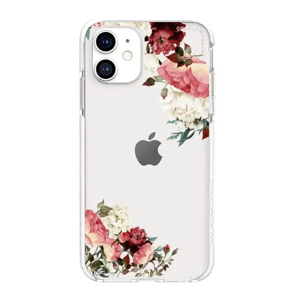 iPhone Case - Boho Burgundy Flower