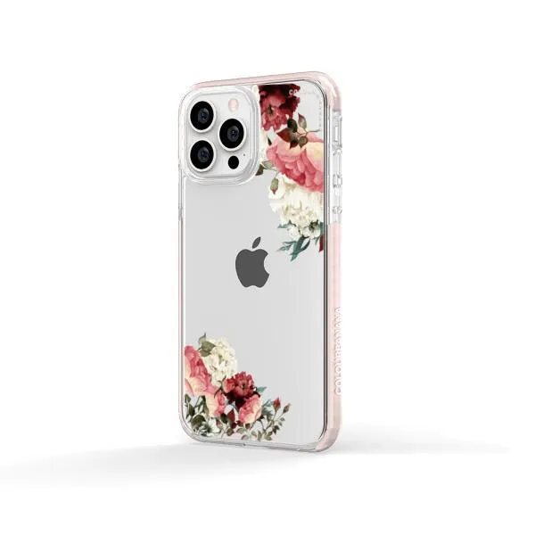 iPhone Case - Boho Burgundy Flower