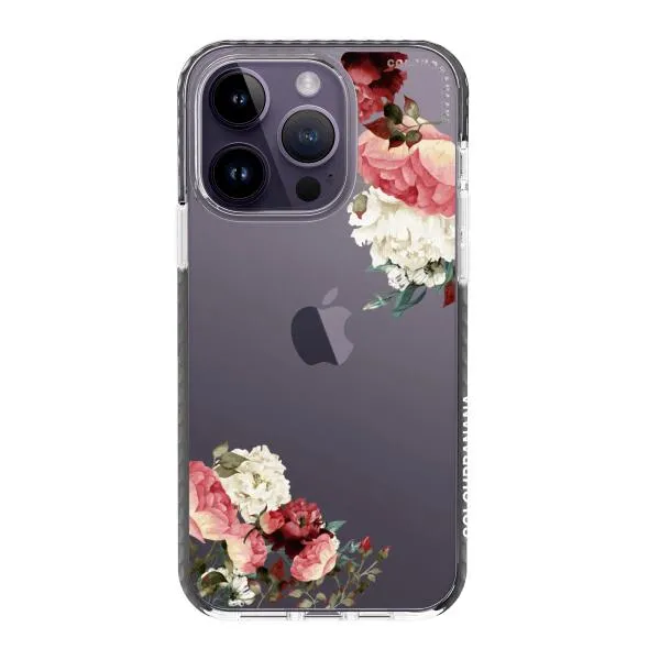 iPhone Case - Boho Burgundy Flower