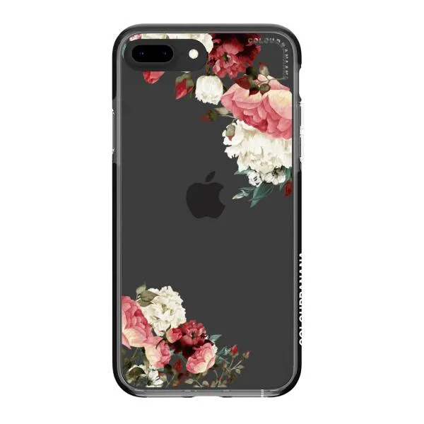 iPhone Case - Boho Burgundy Flower