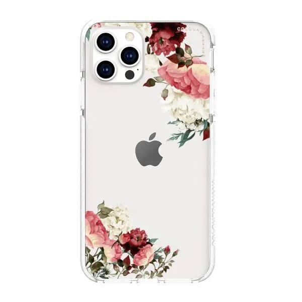 iPhone Case - Boho Burgundy Flower