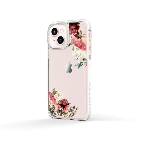 iPhone Case - Boho Burgundy Flower