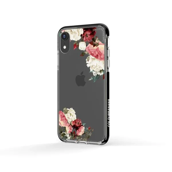 iPhone Case - Boho Burgundy Flower