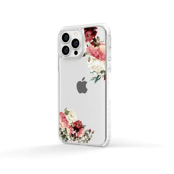 iPhone Case - Boho Burgundy Flower