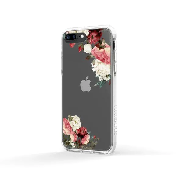 iPhone Case - Boho Burgundy Flower