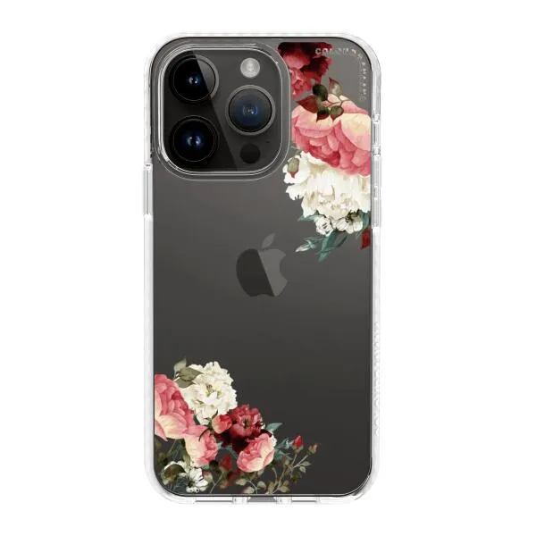 iPhone Case - Boho Burgundy Flower