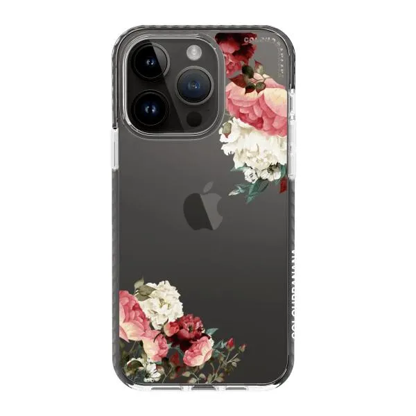 iPhone Case - Boho Burgundy Flower