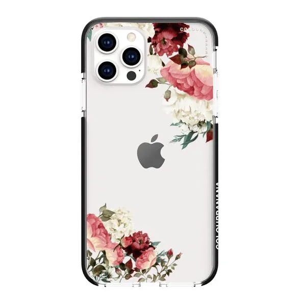 iPhone Case - Boho Burgundy Flower