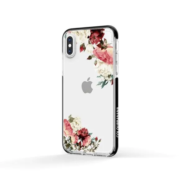 iPhone Case - Boho Burgundy Flower