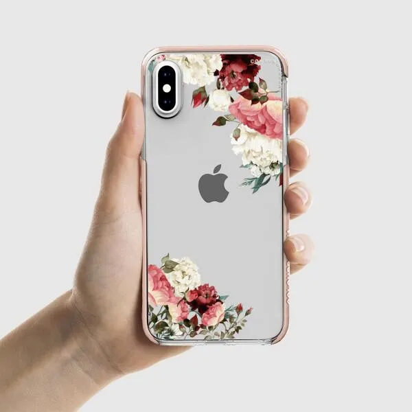 iPhone Case - Boho Burgundy Flower