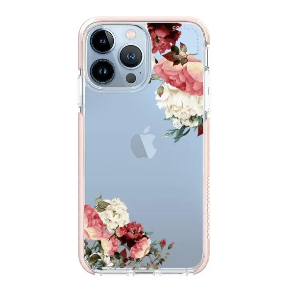 iPhone Case - Boho Burgundy Flower