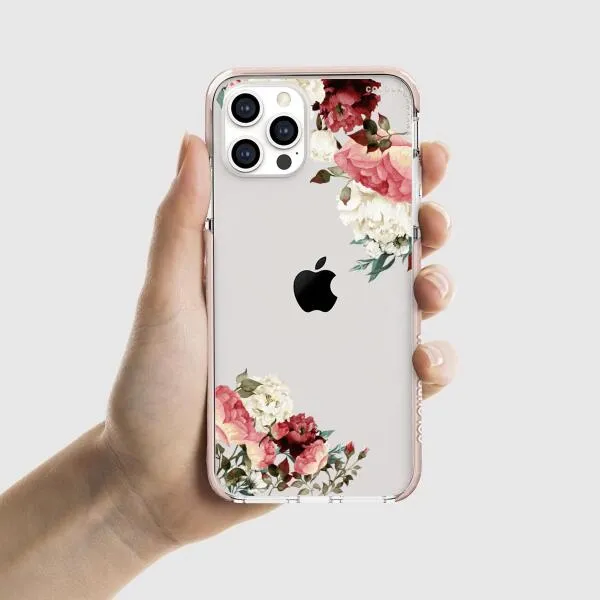 iPhone Case - Boho Burgundy Flower