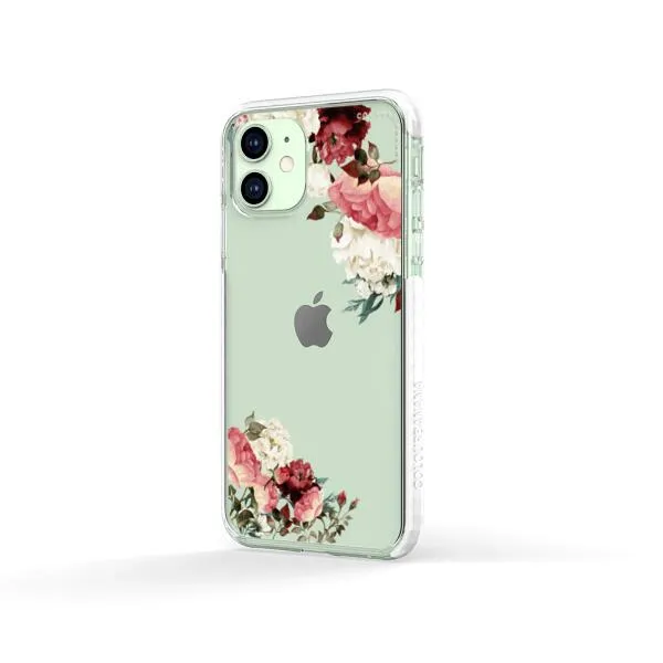 iPhone Case - Boho Burgundy Flower