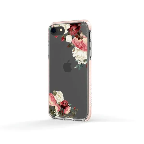 iPhone Case - Boho Burgundy Flower