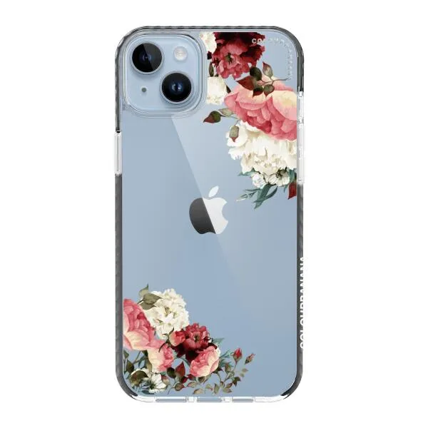 iPhone Case - Boho Burgundy Flower