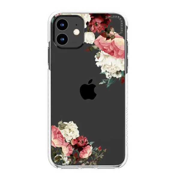 iPhone Case - Boho Burgundy Flower