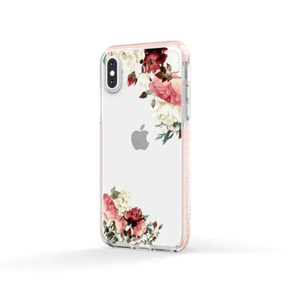 iPhone Case - Boho Burgundy Flower