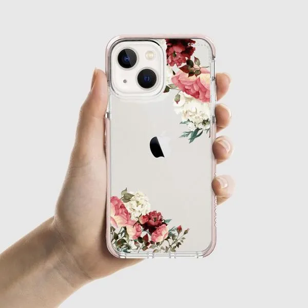 iPhone Case - Boho Burgundy Flower