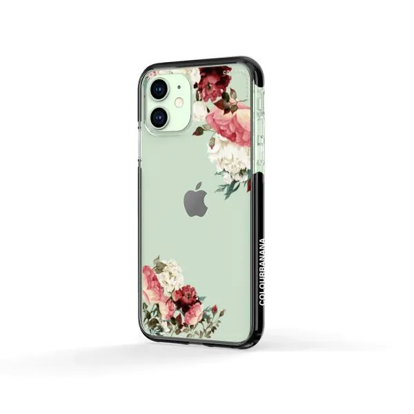 iPhone Case - Boho Burgundy Flower