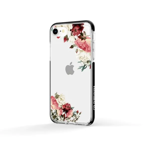 iPhone Case - Boho Burgundy Flower