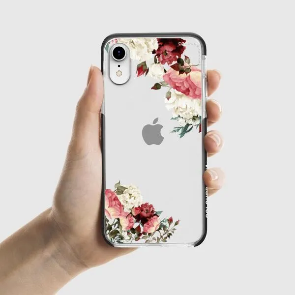 iPhone Case - Boho Burgundy Flower