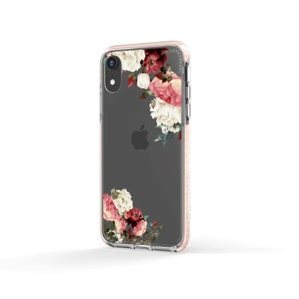 iPhone Case - Boho Burgundy Flower