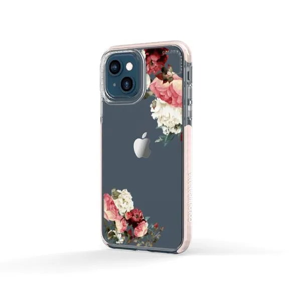 iPhone Case - Boho Burgundy Flower