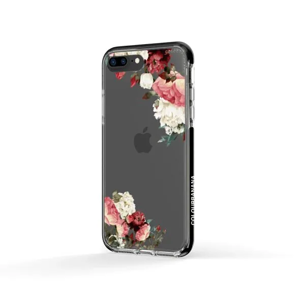 iPhone Case - Boho Burgundy Flower