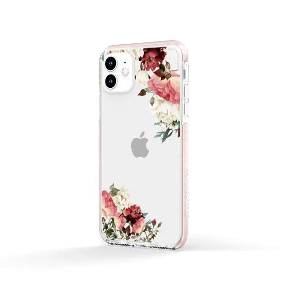 iPhone Case - Boho Burgundy Flower