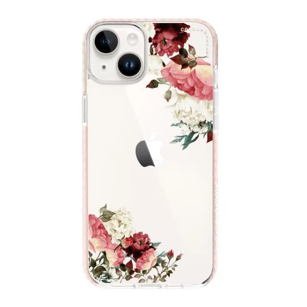 iPhone Case - Boho Burgundy Flower