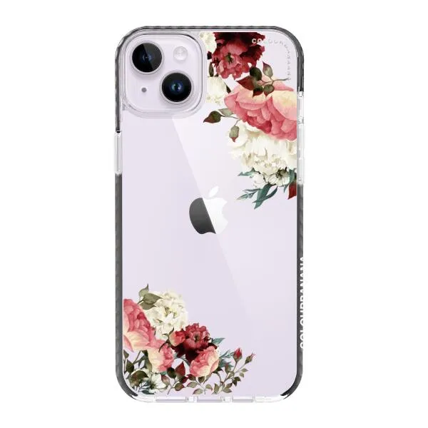 iPhone Case - Boho Burgundy Flower