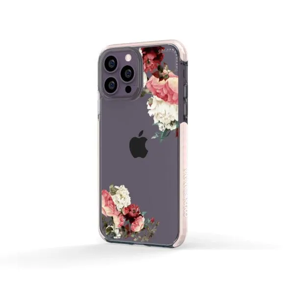 iPhone Case - Boho Burgundy Flower