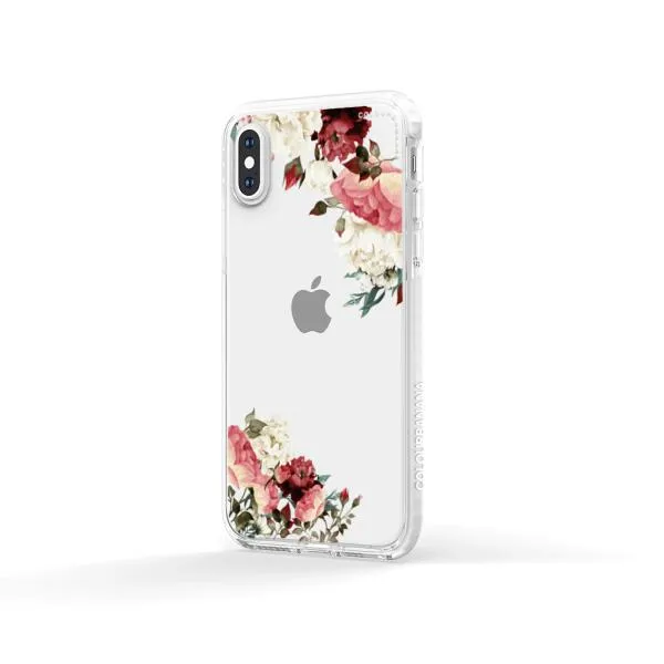 iPhone Case - Boho Burgundy Flower