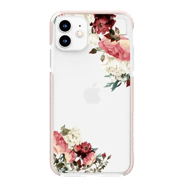 iPhone Case - Boho Burgundy Flower