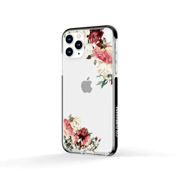 iPhone Case - Boho Burgundy Flower