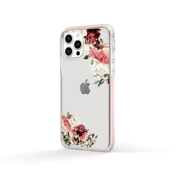 iPhone Case - Boho Burgundy Flower